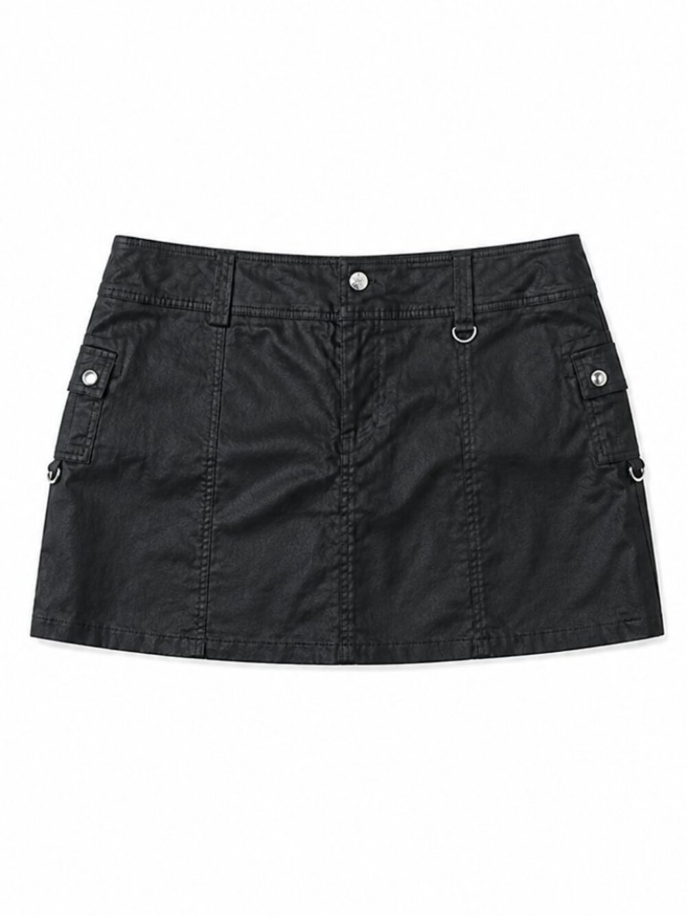 dELiA*s Black High-Waist Mini Skort, Size 3XL